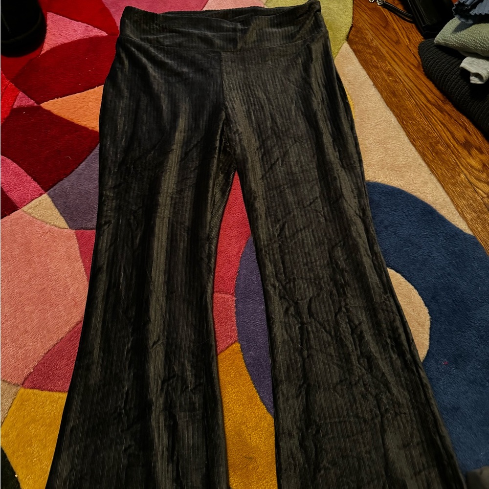 soft black pants. size L. from no boundaries